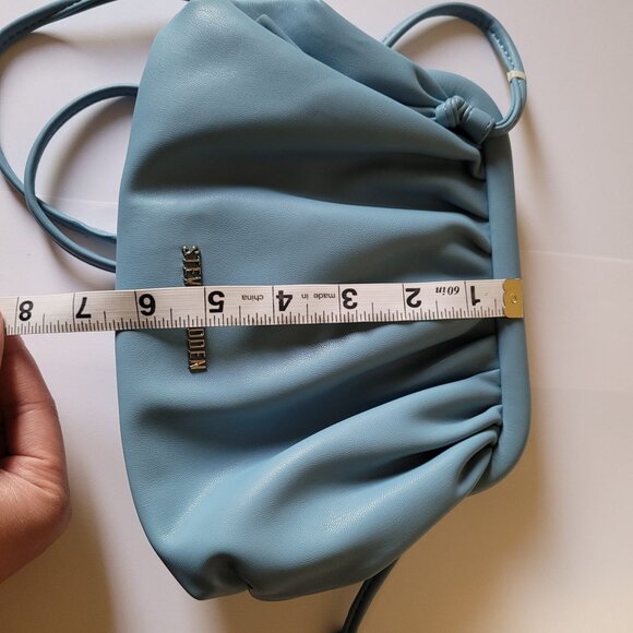 ⭐5FOR$20⭐ Steve Madden Blue Clam Bag, Turqouise - Picture 5 of 5